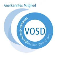 Logo anerkanntes Mitglied im Verband der Osteopathie Schule Deutschland